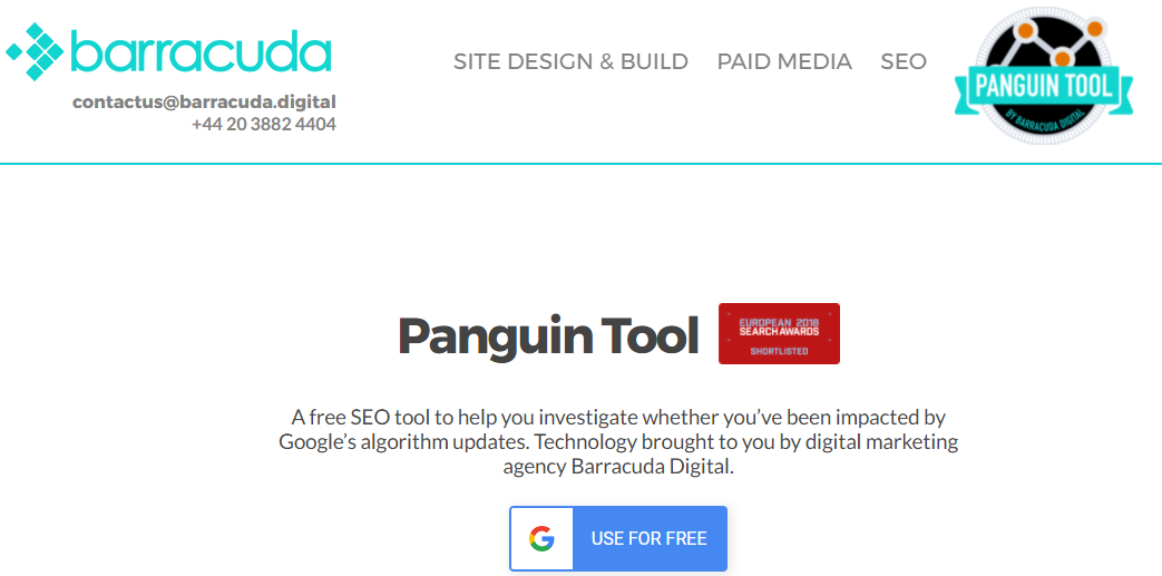 Barracuda Penguin tool