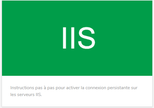 Serveur Microsoft IIS