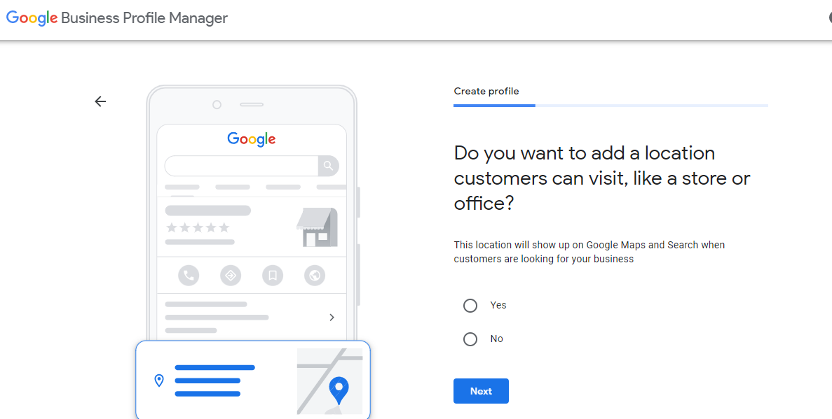 Une demande de remplacement oui ou non Google Business profil