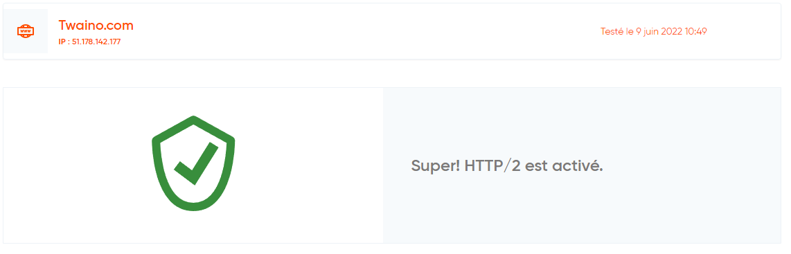  Outil HTTP2 active