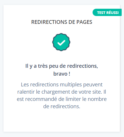 Redirections de pages HubSpot Website Grader