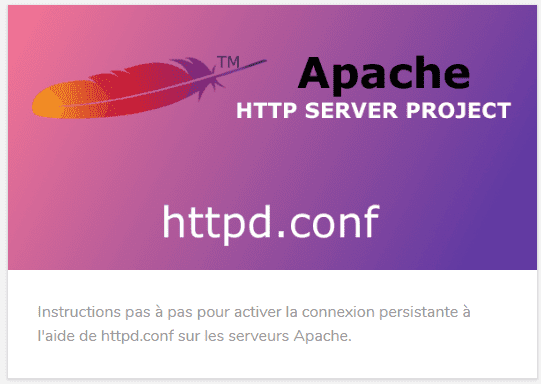 Serveur Apache avec l extension httpd conf