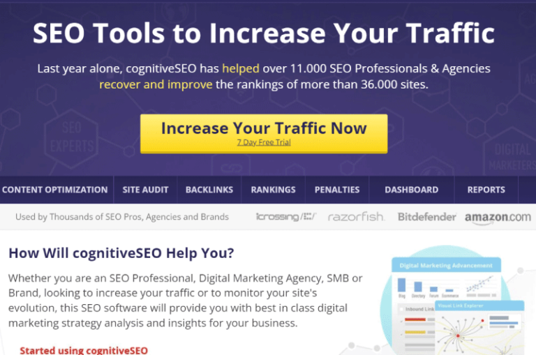 Cognitive SEO Signals Mise en avant