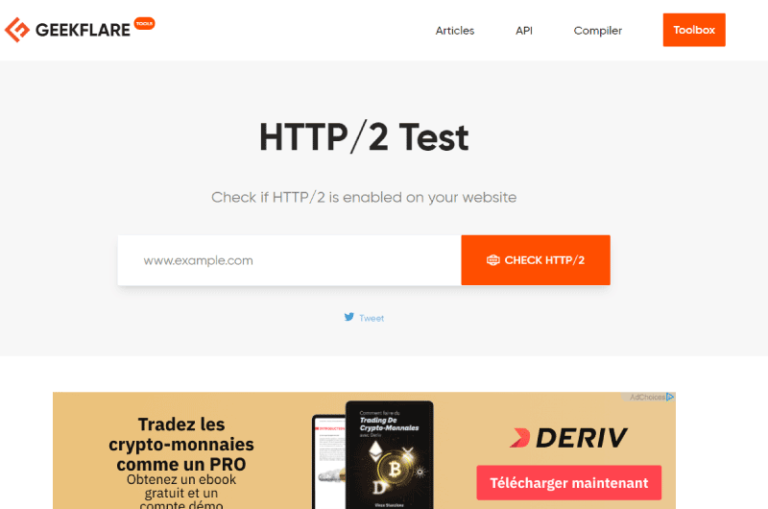HTTP2 Test GeekFlare Mise en avant