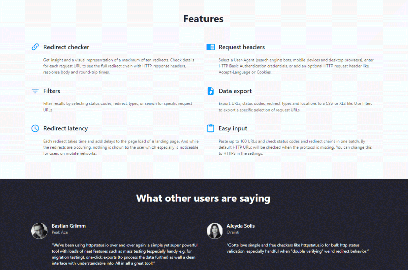 Check HTTP Response Status Codes