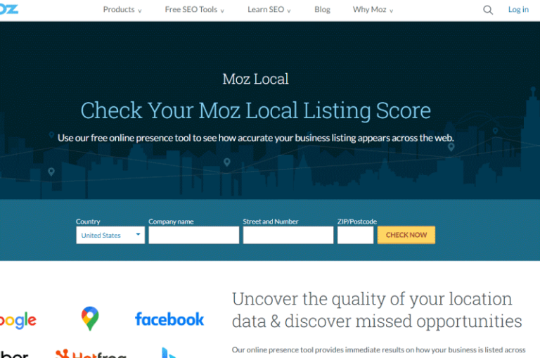 Moz Local Moz. mise en avantpng