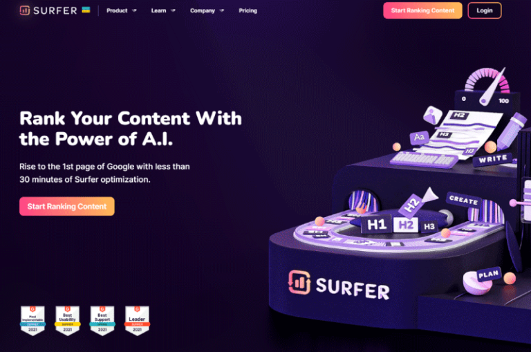 Rank Content surfer Mise en avant