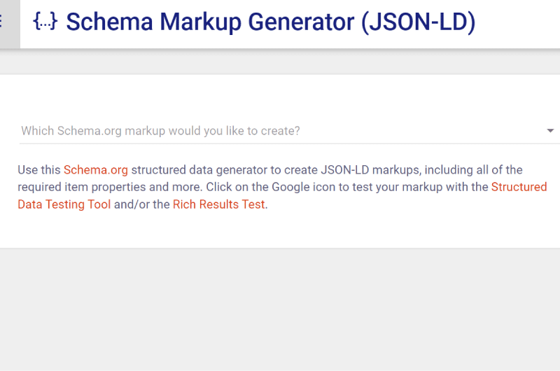Schema Markup Generator Merkle Mise en avant