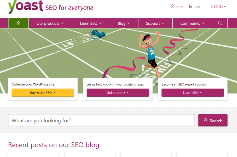 Yoast SEO Mise en avant