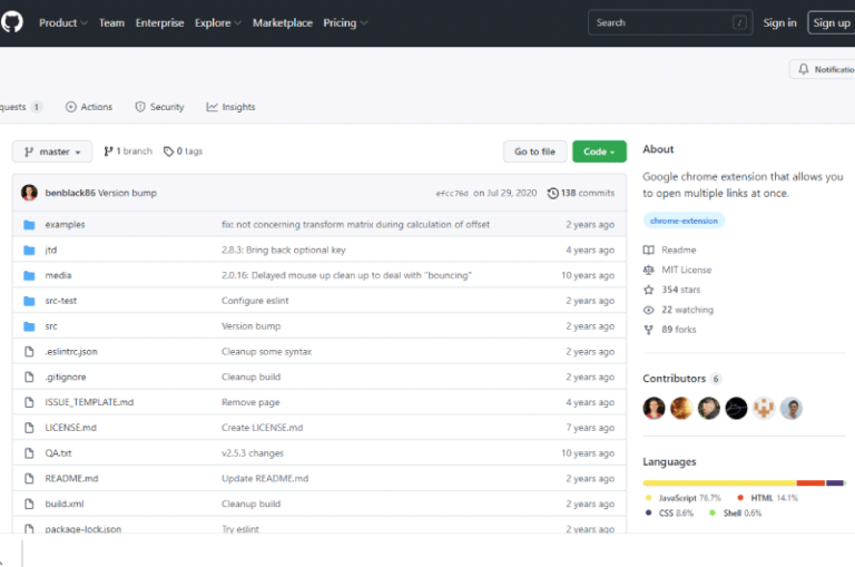 linkclump Github Mise en avant