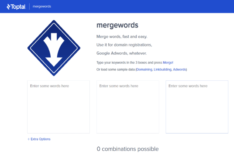 mergewords Toptal Mise en avant