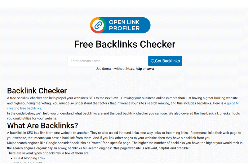 Backlink Free