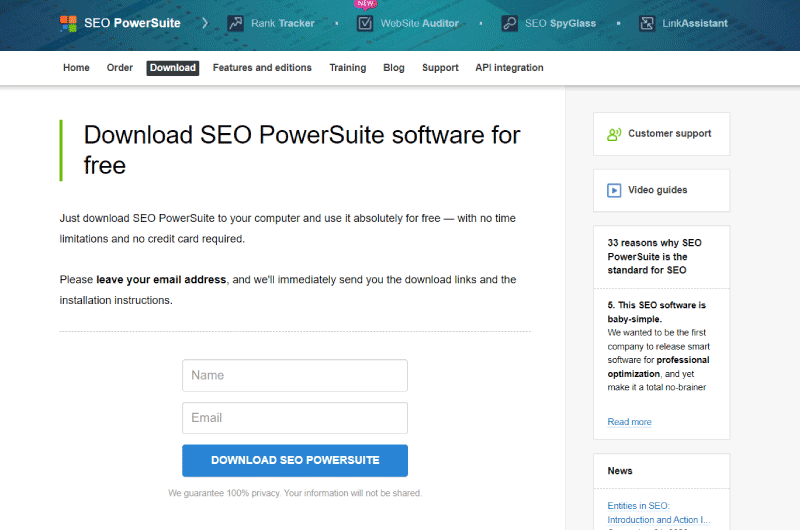Link Assistant SEO PowerSuite Outil SEO 8