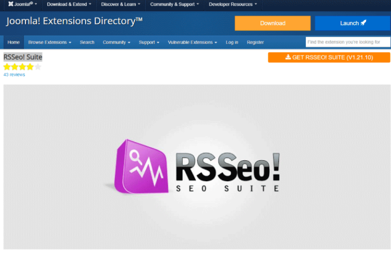 RSSeo! Suite Joomla Mise en avant