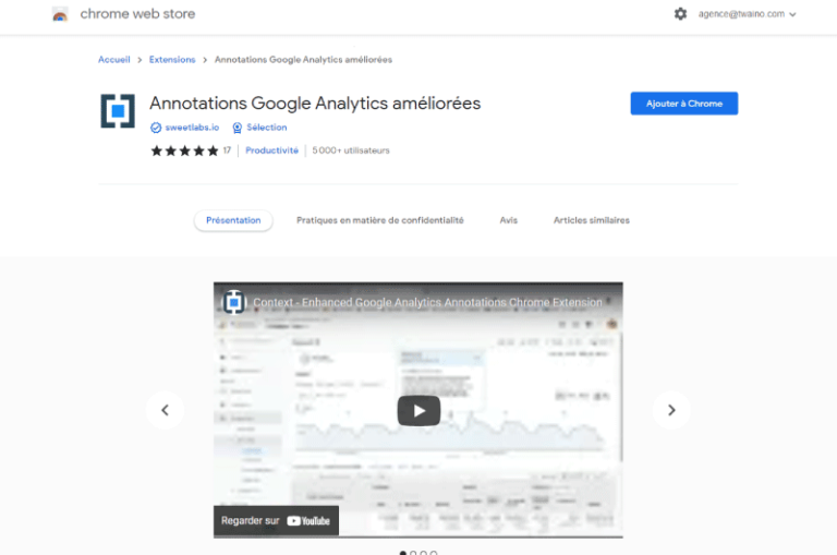 Enhanced Google Analytics Annotations Context Outil SEO 1