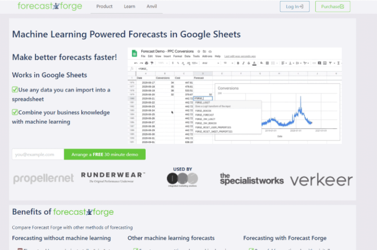 Forecast Forge Mise en avant