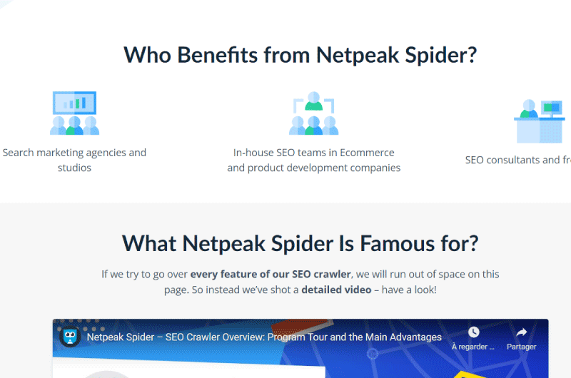 Netpeak Spider Outil SEO 1