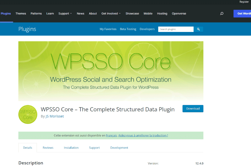 WPSSO Core Outil SEO 2