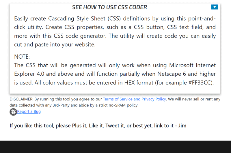 CSS Coder Marketing Ninjas Outil SEO 1