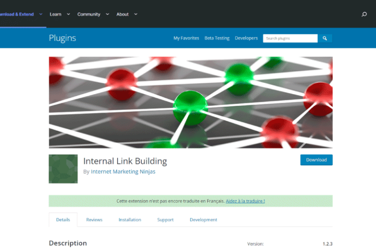 Internal Link Building WordPress Plugin Marketing Ninjas Outil SEO 2