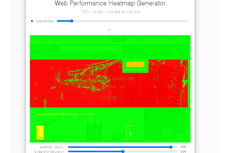 Web Performance Heatmap Generator Simon Hearne Outil SEO 1