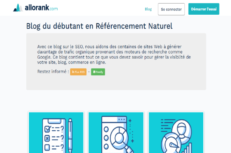 Blog Allorank Mise en avant