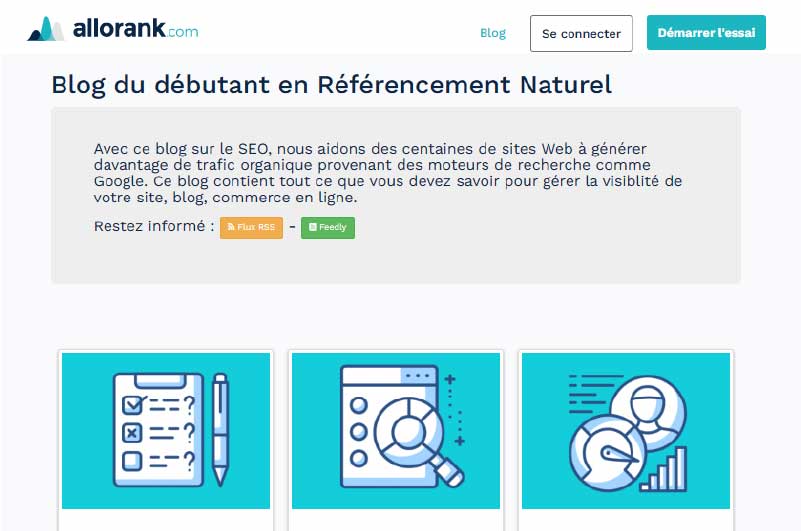 Blog Allorank Mise en avant