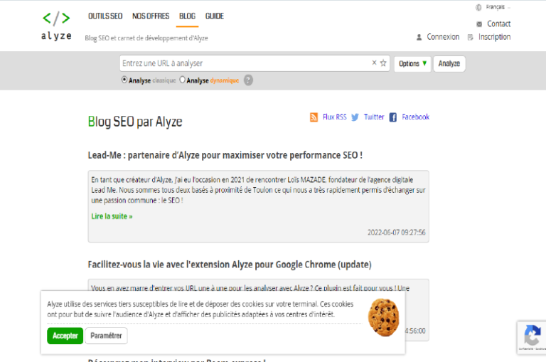 Blog Alyze Mise en avant