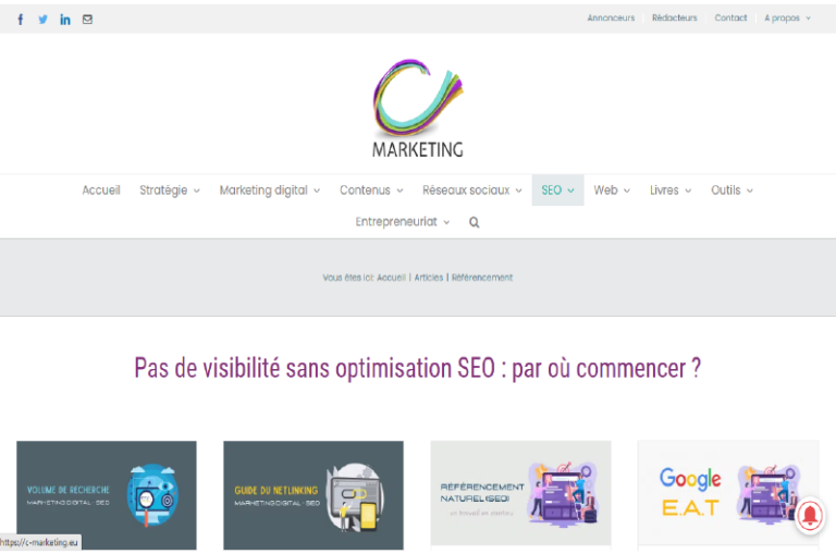 Blog C-Marketing Mise en avant