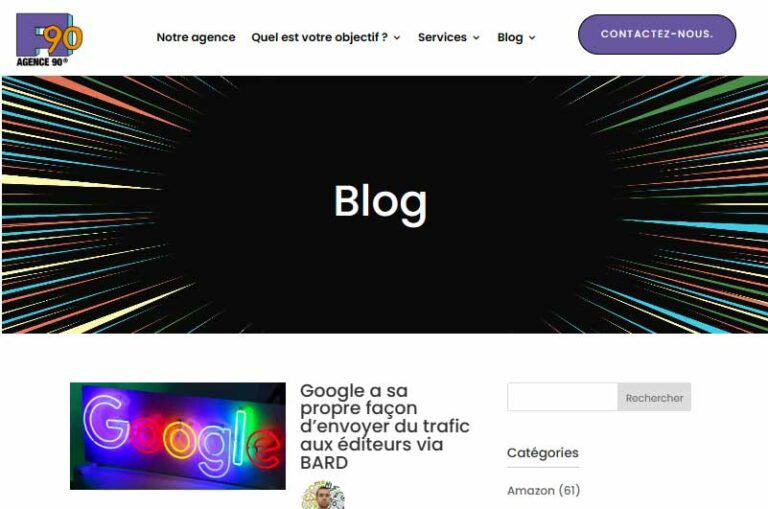 Blog Agence90 Mise en avant