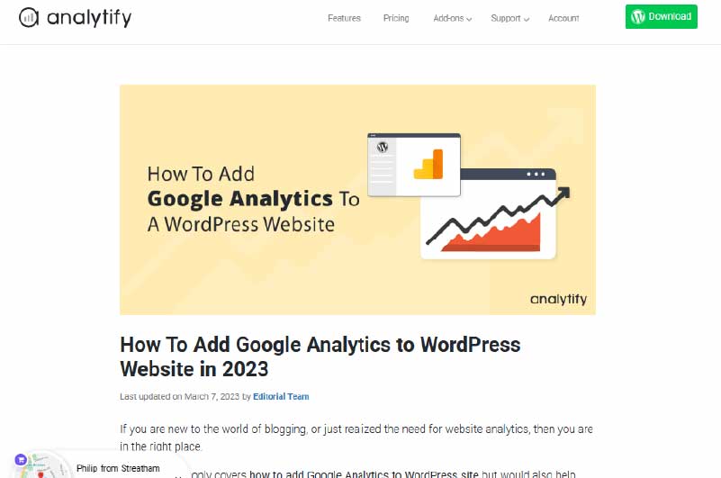 Blog Analytify Ressource 7