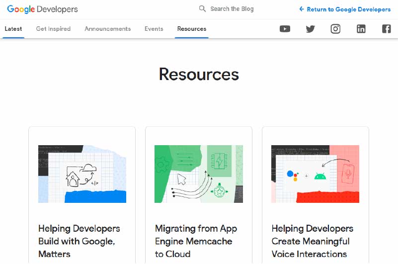 Blog Google Developers Ressource 4