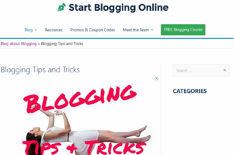 Blog Start Blogging Online Ressource 2