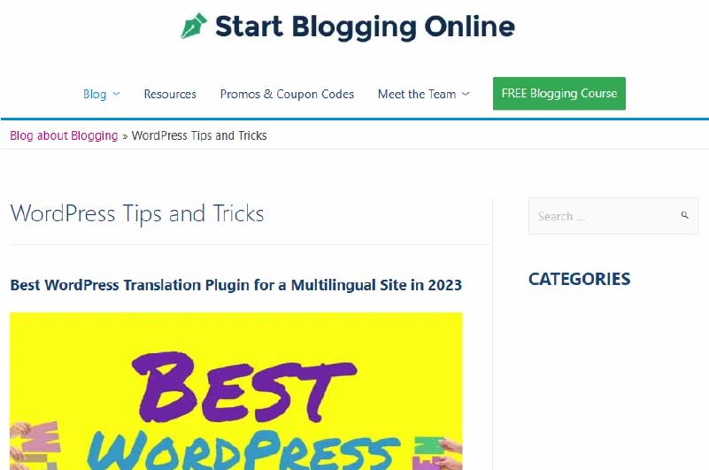 Blog Start Blogging Online Ressource 3