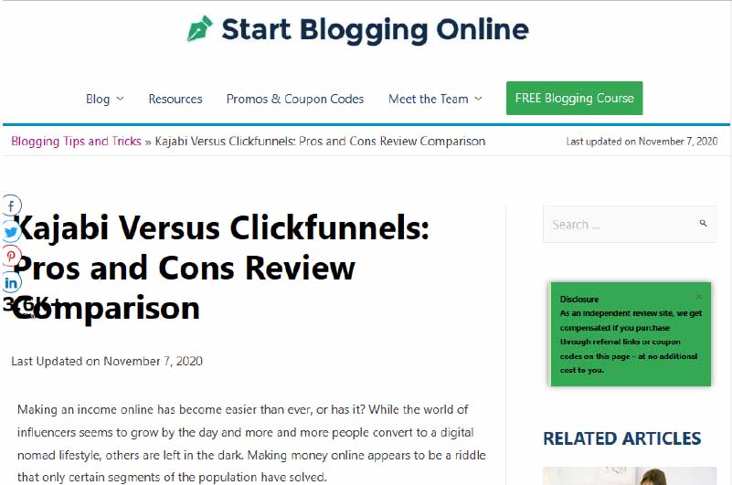 Blog Start Blogging Online Ressource 4