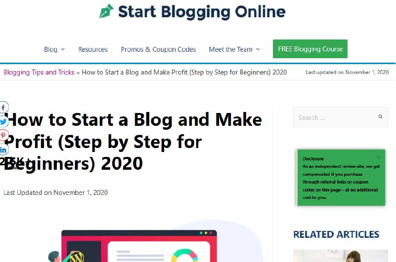Blog Start Blogging Online Ressource 9