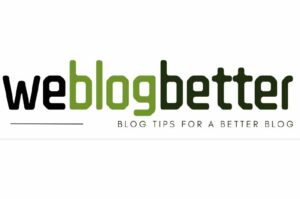 Blog We Blog Better Logo