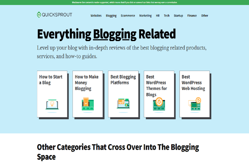 Blog quicksprout Ressource 7