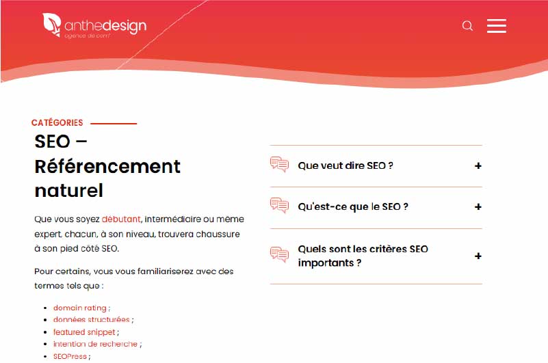 Blog AnthDesign Mise en avant