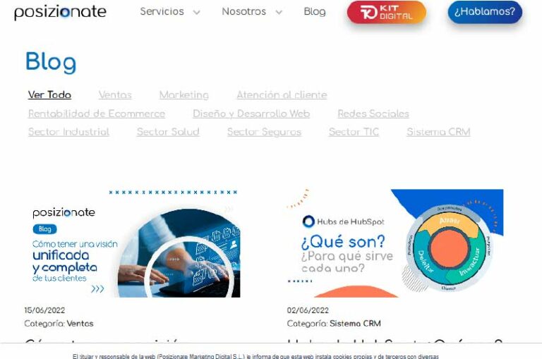 Blog Posizionate Mise en avant