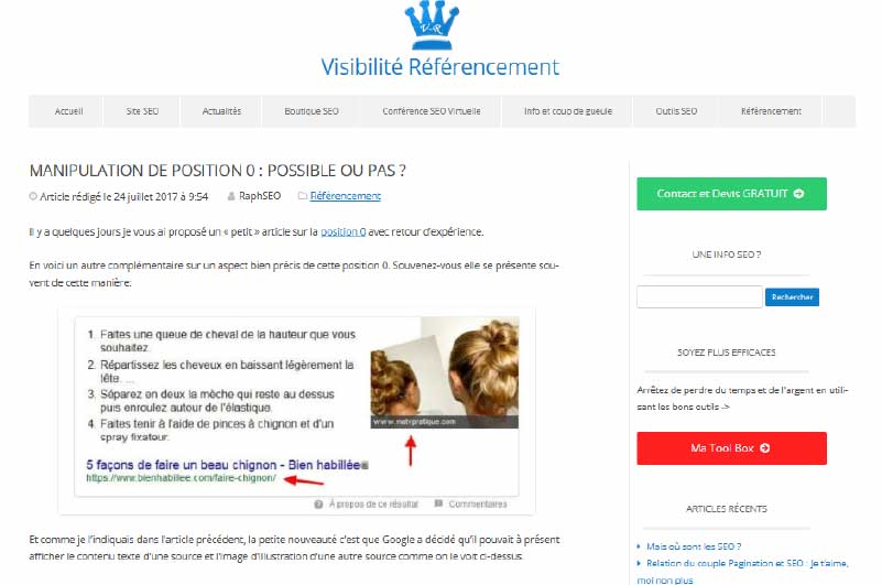 Blog Visibilité Référencement Ressource 4