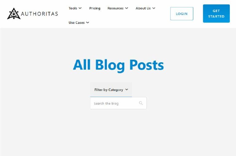 Blog Authoritas Mise en avant