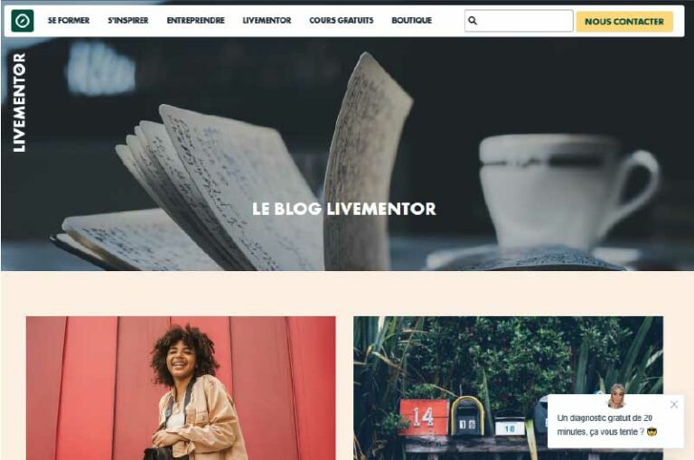 Blog Livementor Mise en avant