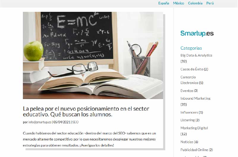 Blog SmartUp Mise en avant