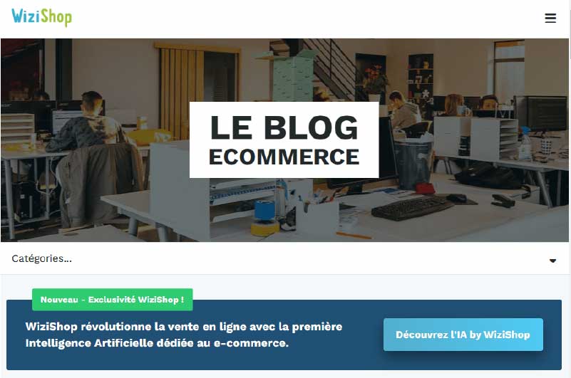 Blog Wizishop Mise en avant