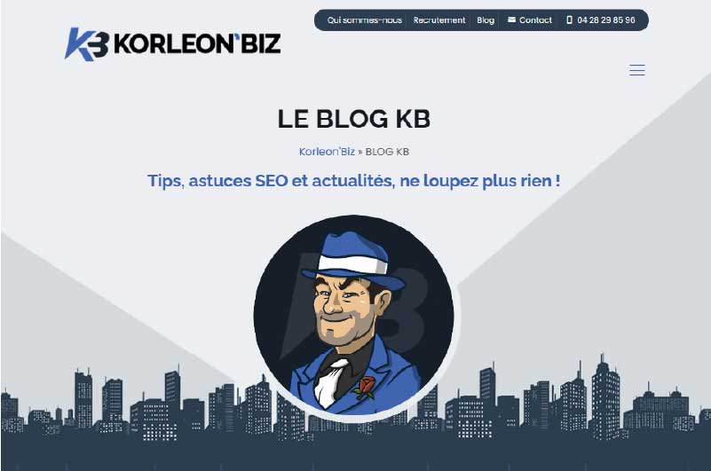 Blog Korleon Biz Mise en avant