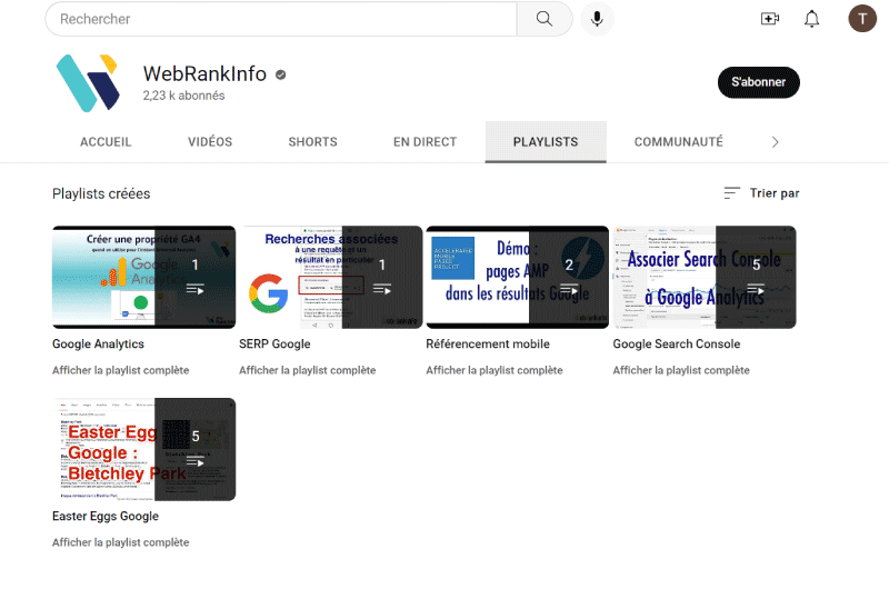 Chaines Youtube Webrankinfo Ressource 4