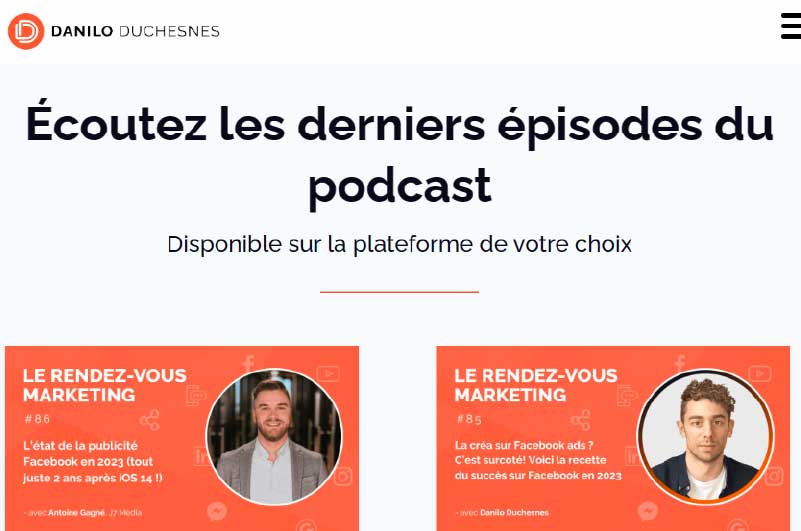 Podcast Le Rendez Vous Marketing Ressource 3