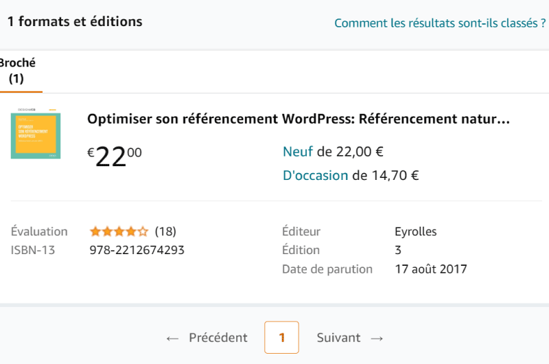 Optimisez son référencement WordPress Amazon Ressource SEO 2