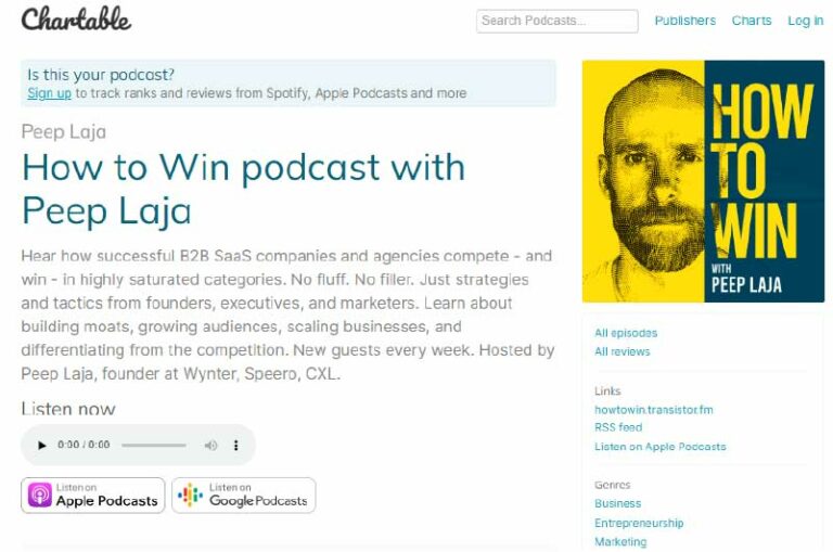 Podcast - How to Win Mise en avant